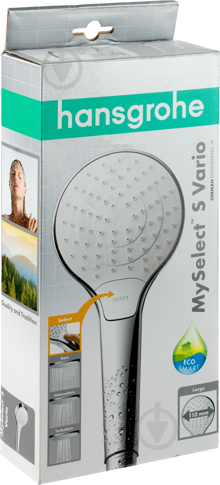 Ручной душ Hansgrohe MySelect S Vario 26643400 - фото 4