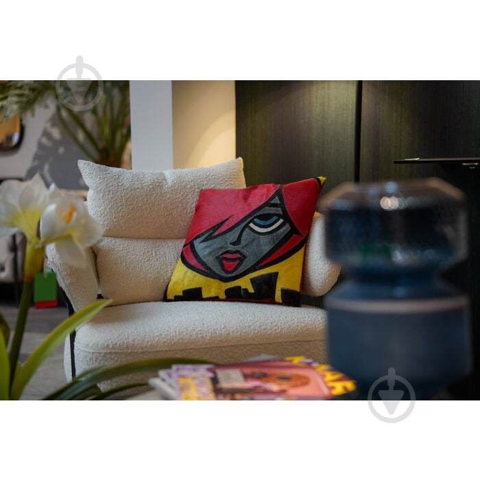 Подушка Бетті 40x40 см коричневий KARE Design - фото 7