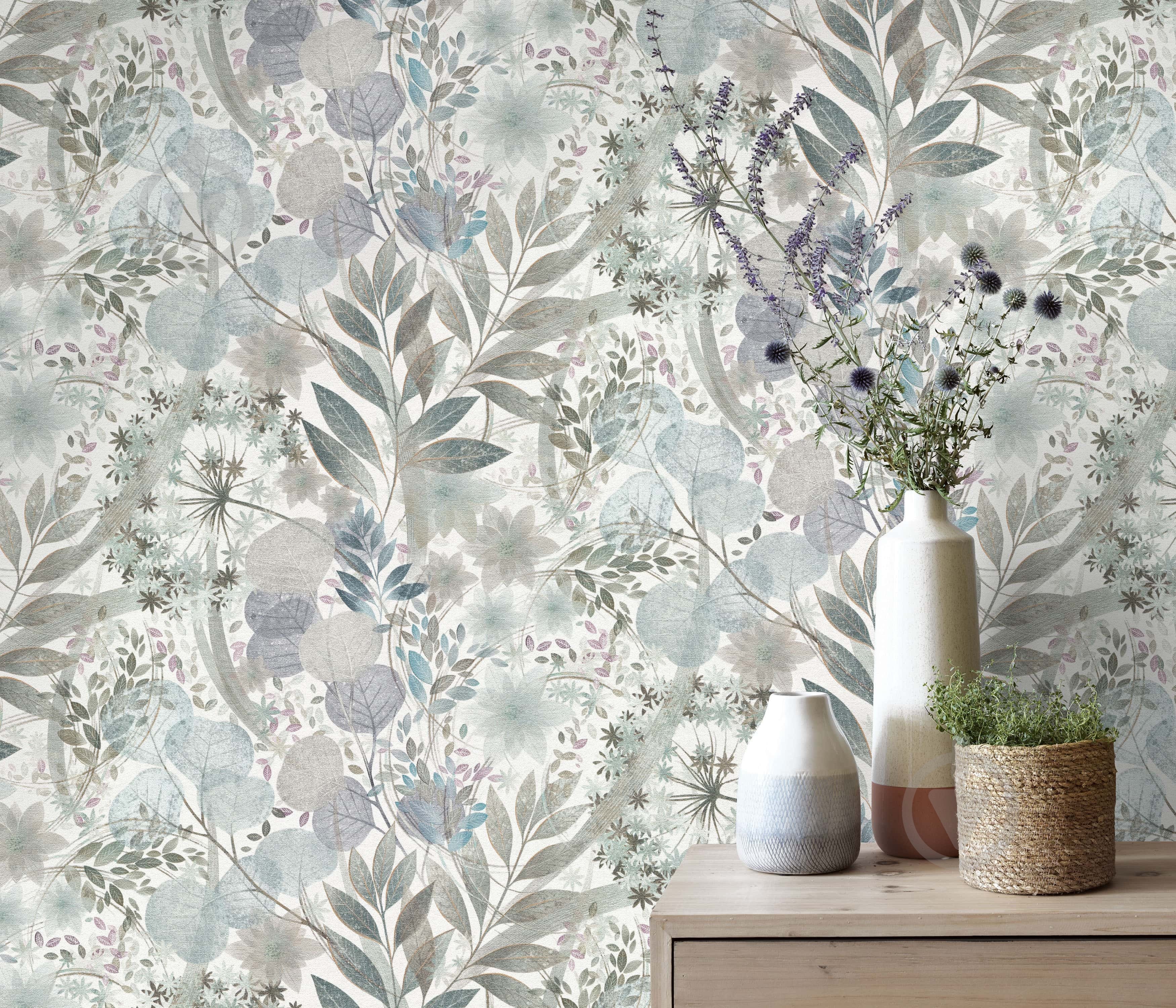 Шпалери вінілові на флізеліновій основі Erismann Secret Garden 12238-24 1,06x10,05 м - фото 4