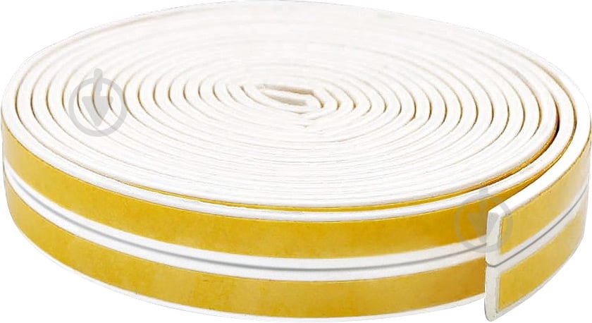 Уплотнитель самоклеющийся І-образный Horst DS-I 9x2 6 м белый - фото 1