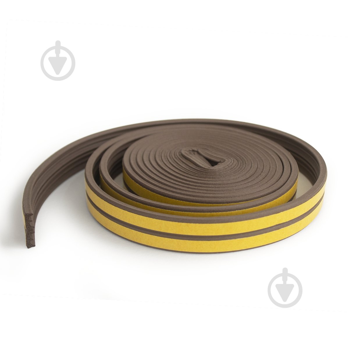 Уплотнитель самоклеющийся E-образный Horst DS-E 9x4 6 м коричневый - фото 4