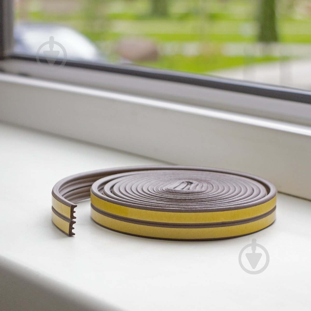 Уплотнитель самоклеющийся E-образный Horst DS-E 9x4 6 м коричневый - фото 10