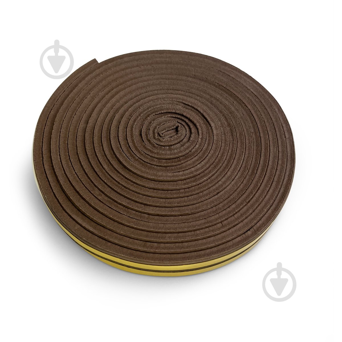 Уплотнитель самоклеющийся E-образный Horst DS-E 9x4 6 м коричневый - фото 2