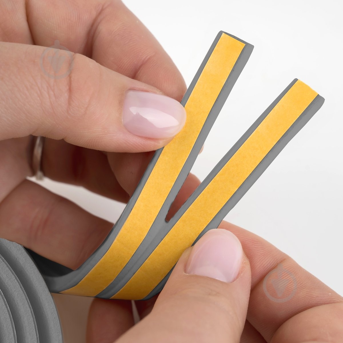 Уплотнитель самоклеющийся E-образный Horst DS-E 9x4 6 м серый - фото 7