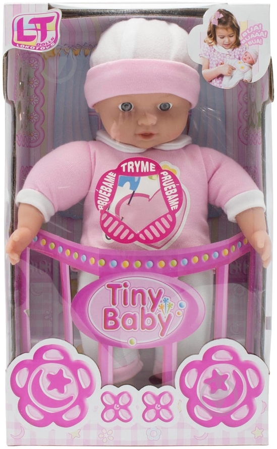 Пупс Loko Toys Tiny Baby 30 см 98013-A - фото 3