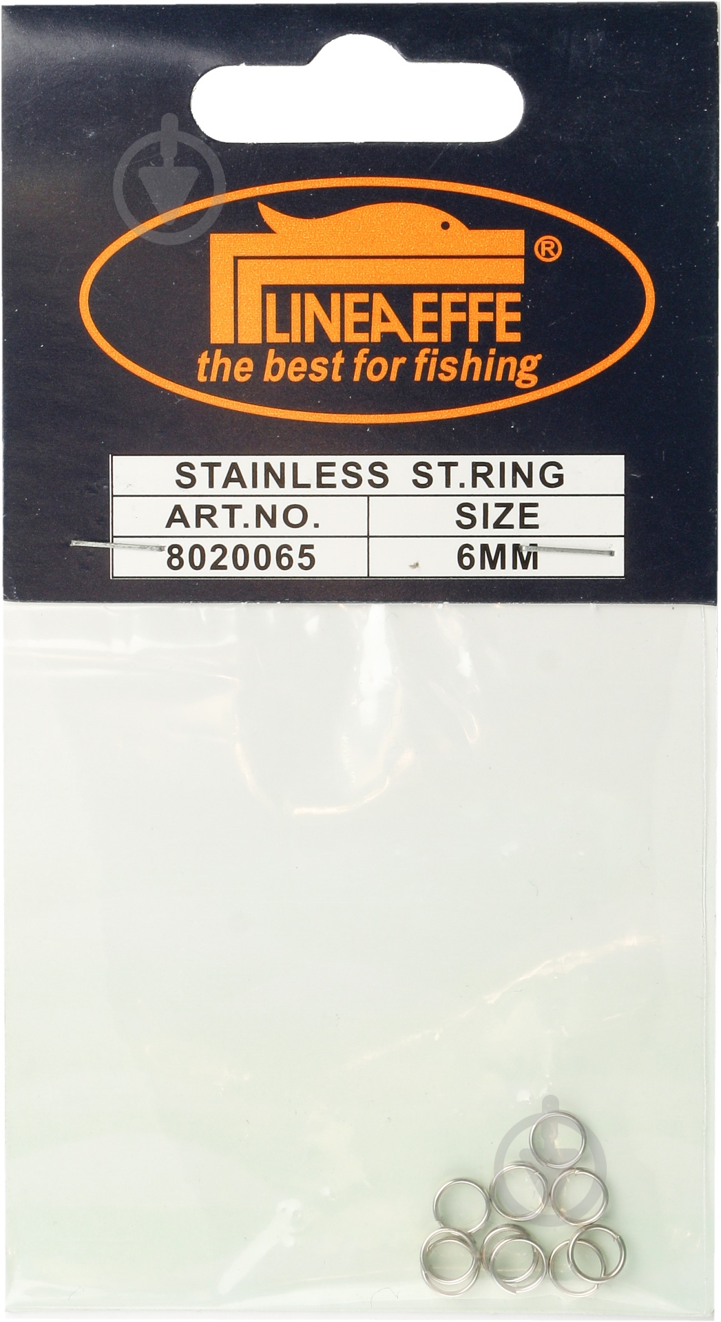 Кільце заводне Lineaeffe 10 шт. 6 мм 8020065 - фото 1 Кільце заводне Lineaeffe 10 шт. 6 мм 8020065 - фото 1
