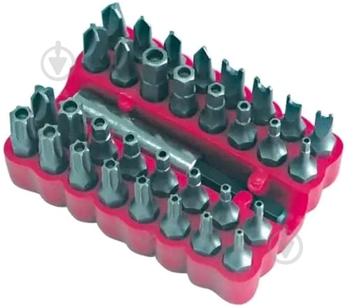 Набор бит Mega 1/4'' 33 шт. 10733 - фото 1 Набор бит Mega 1/4'' 33 шт. 10733 - фото 1