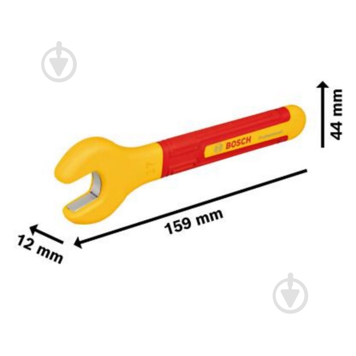 Ключ гаечный Bosch VDE 17 мм 1600A02NF2 - фото 3