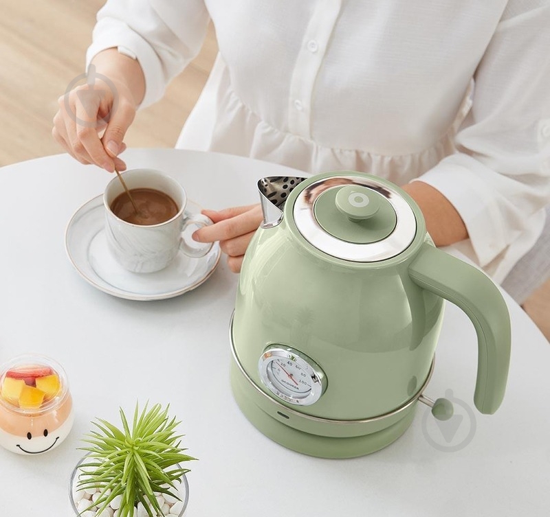 Електрочайник Xiaomi OCOOKER Electric Kettle CS-SH01 Green - фото 5
