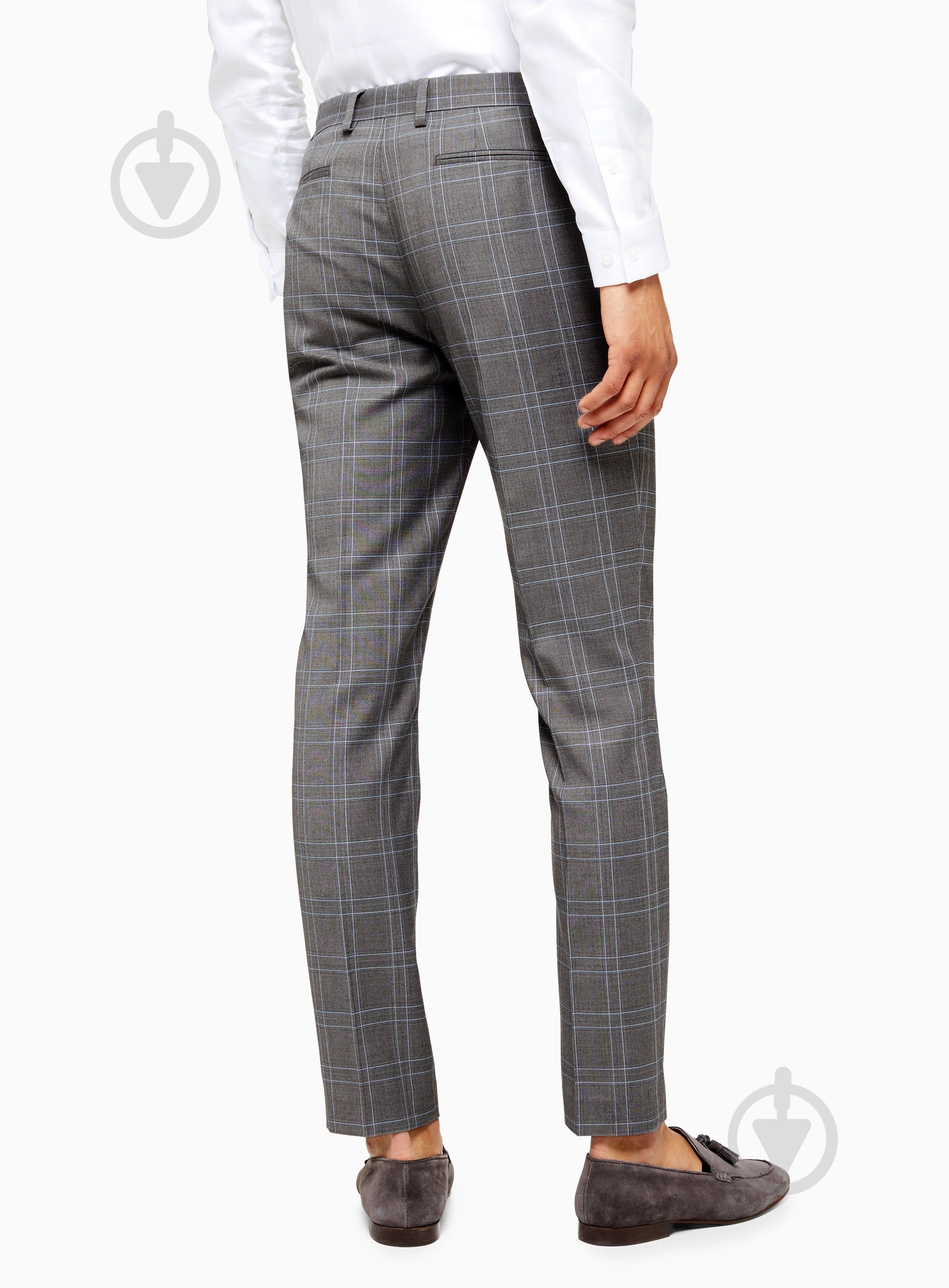 Брюки TopMan SUITS 87T06T-GRY 32L серый - фото 3