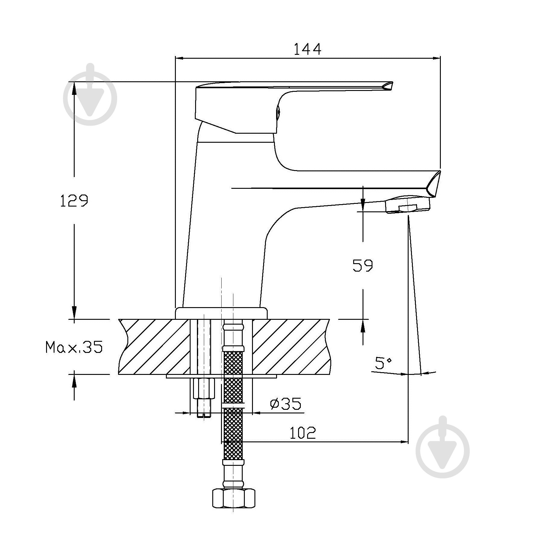 Набор смесителей Imprese 3 в 1 kit 21081 - фото 6 Набор смесителей Imprese 3 в 1 kit 21081 - фото 6