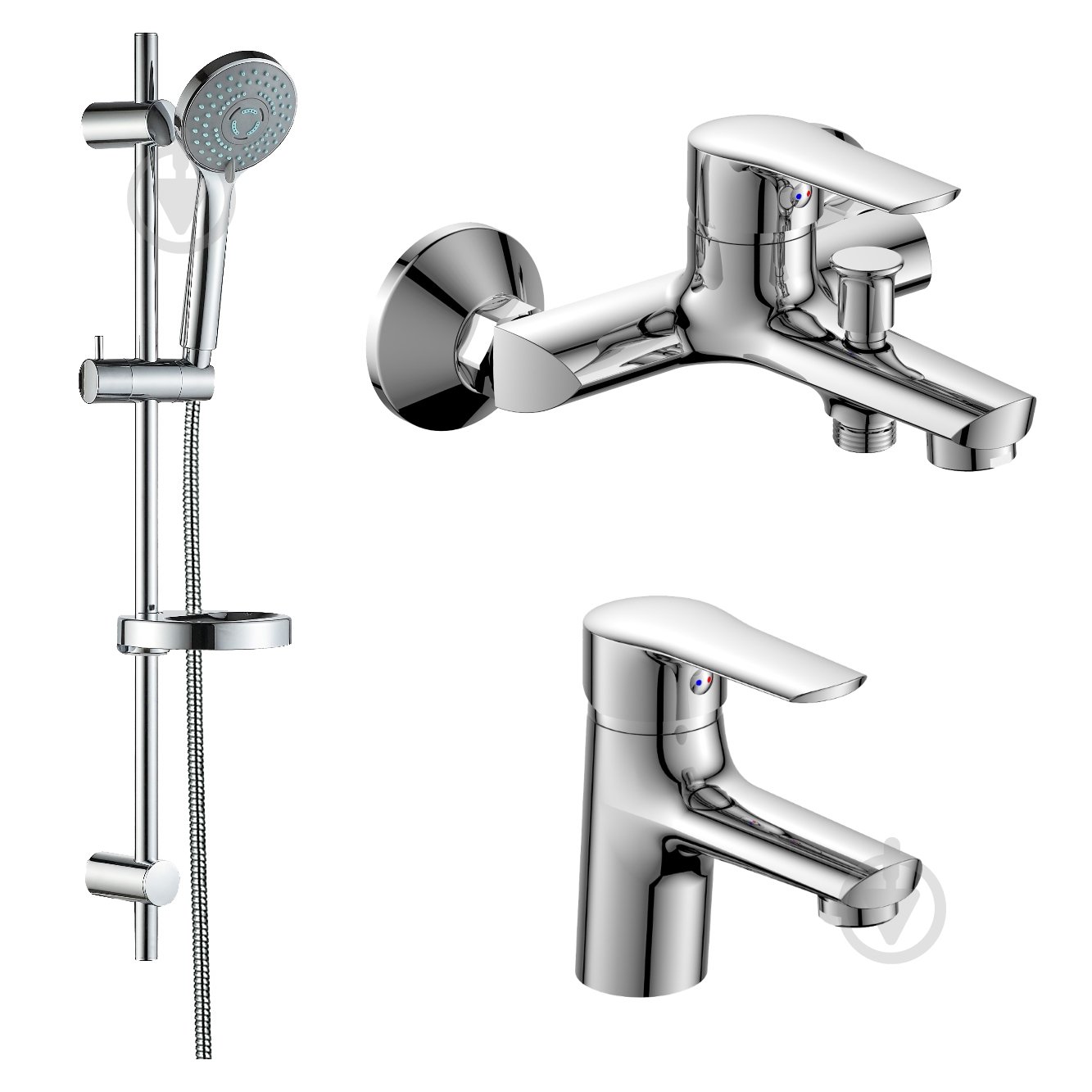 Набор смесителей Imprese 3 в 1 kit 21081 - фото 1 Набор смесителей Imprese 3 в 1 kit 21081 - фото 1