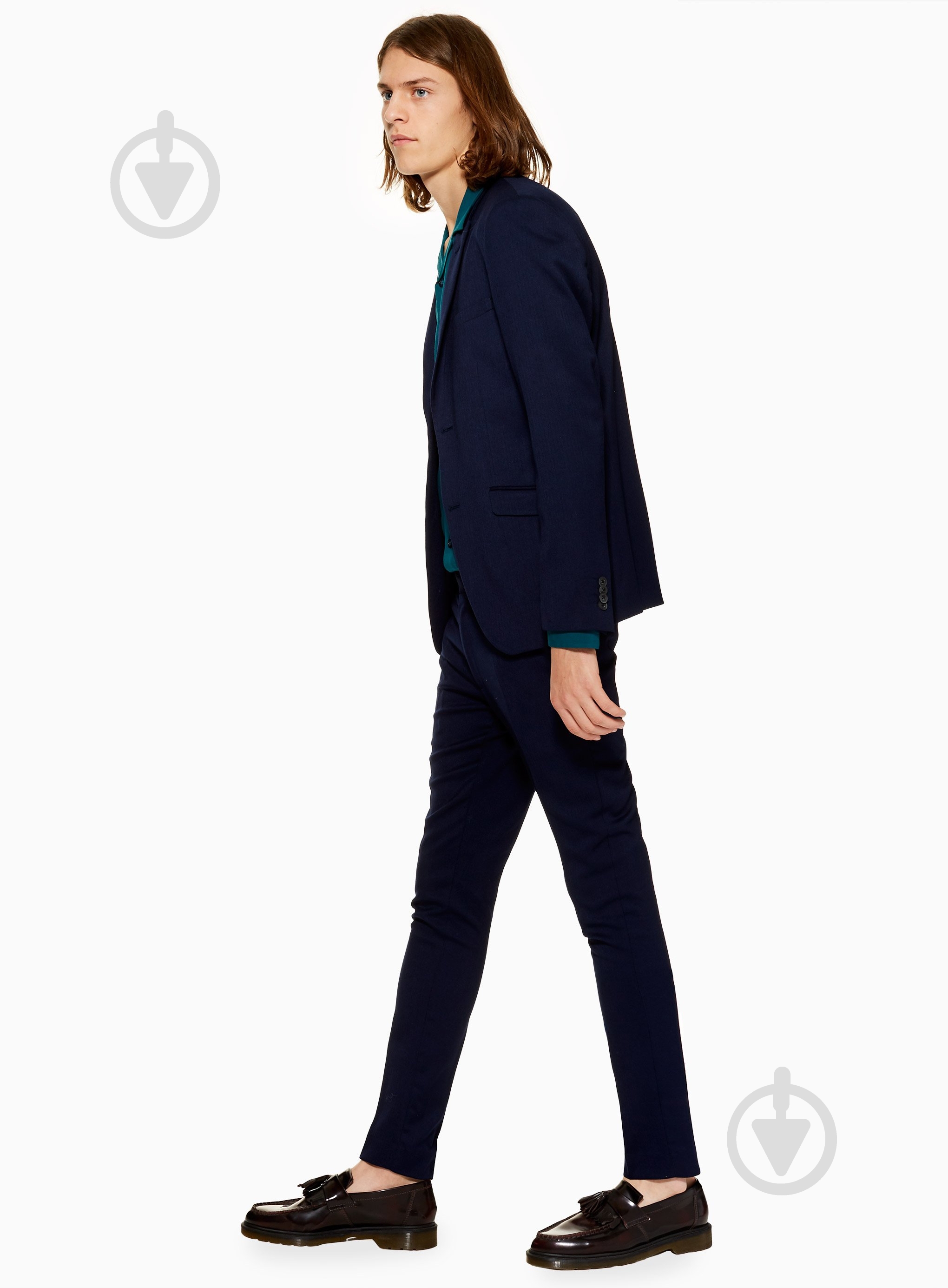 Штани TopMan SUITS 87T12R-NAV 34R синій - фото 4
