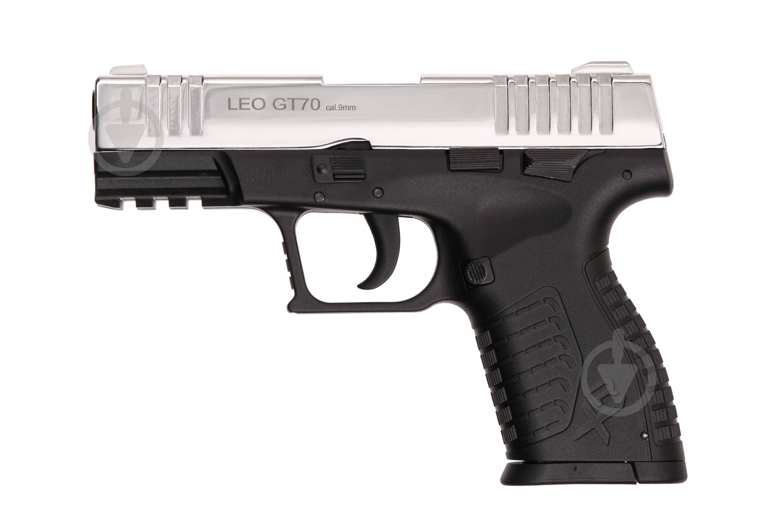 Пистолет сигнальный Carrera Arms Leo GT70 Shiny Chrome 1003408 - фото 1