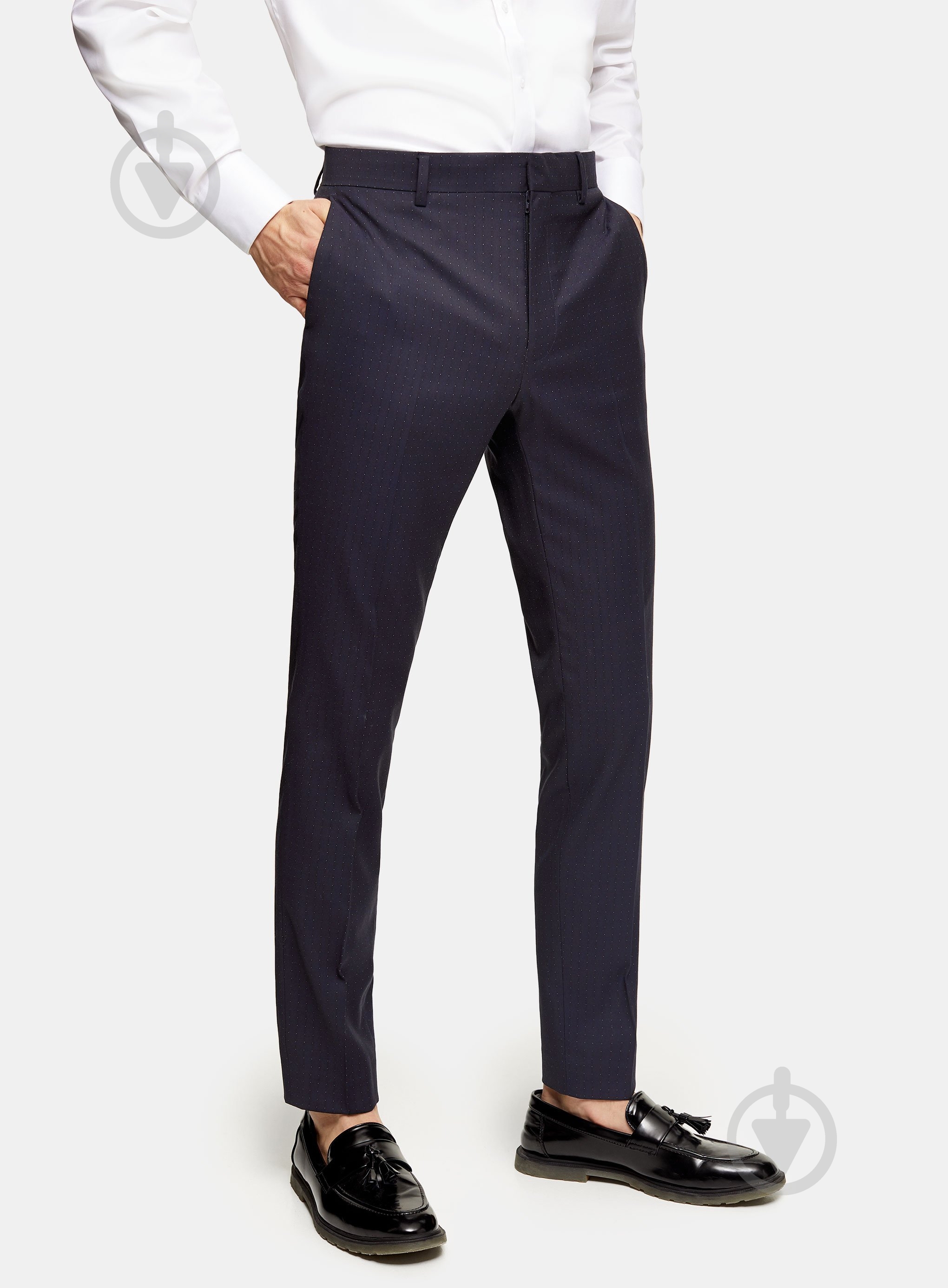 Штани TopMan SUITS 87T15T-NAV 32S синій - фото 1