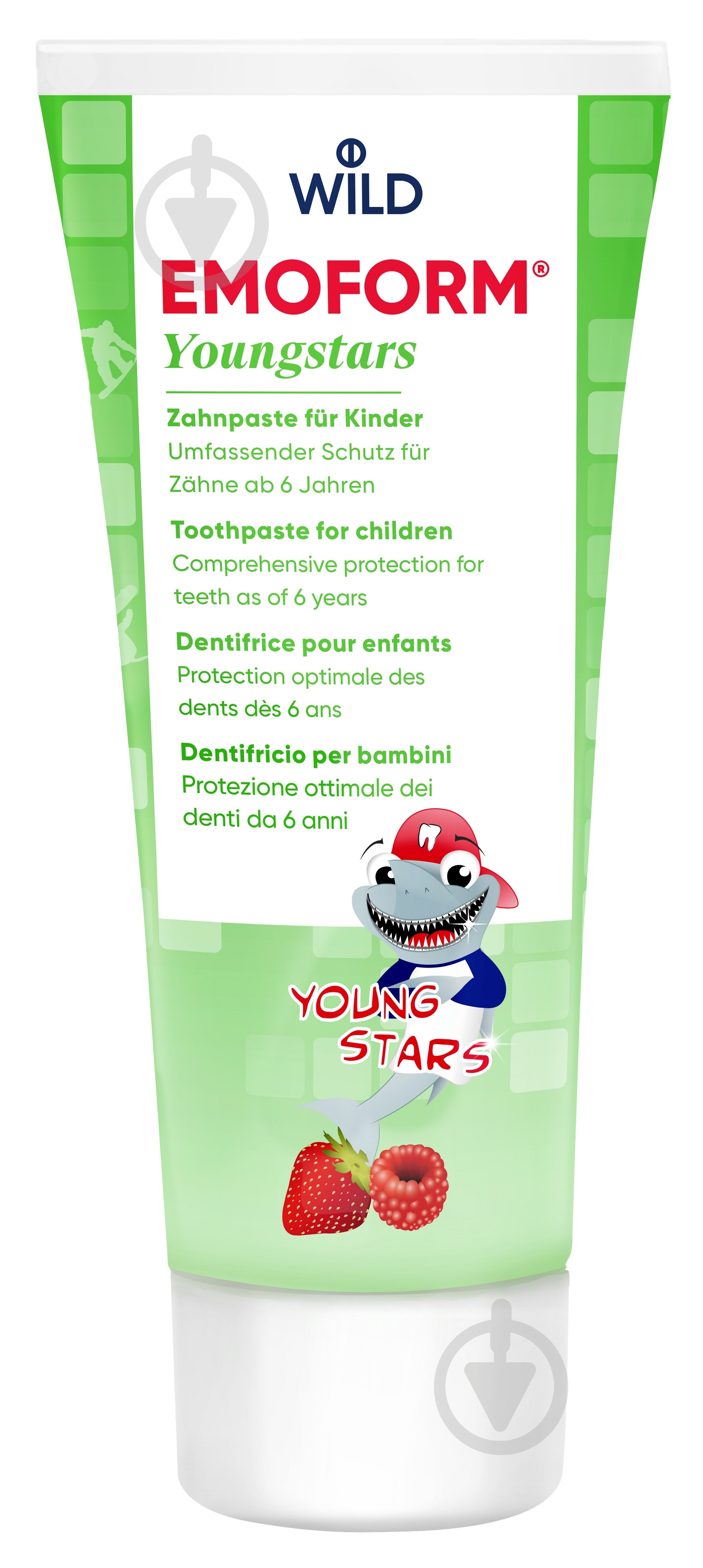 Зубна паста дитяча EMOFORM Youngstars від 6 до 12 років 75 мл - фото 1
