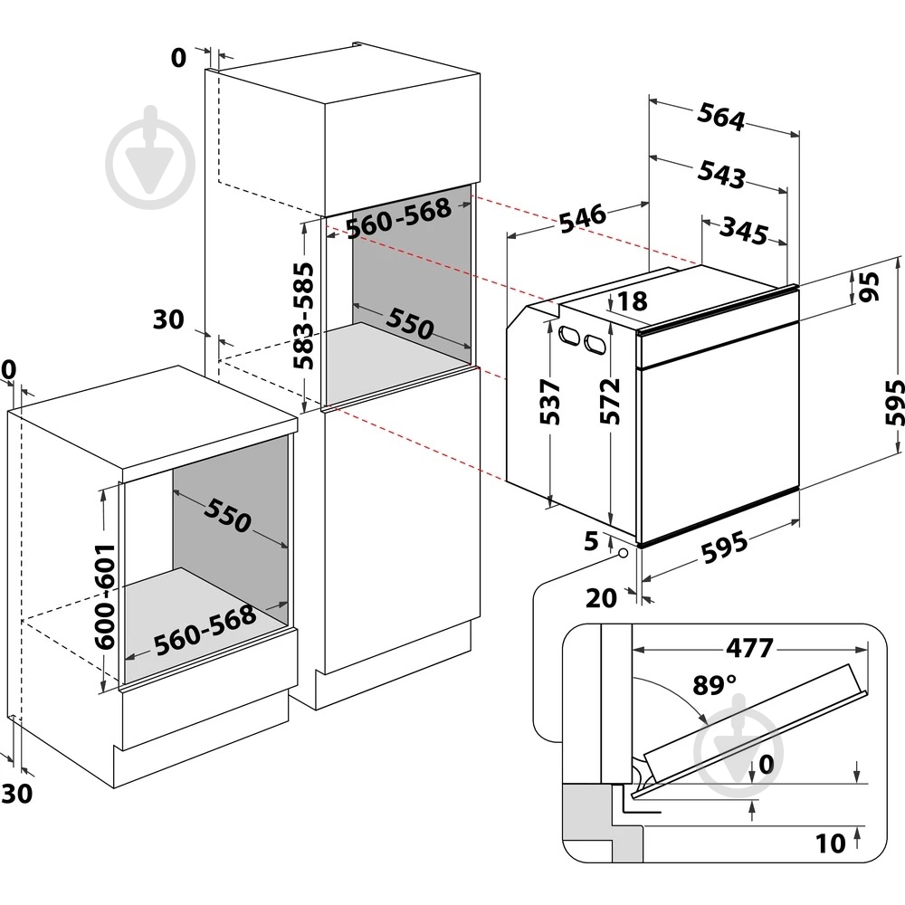 ВИТРИНА! Духовой шкаф Whirlpool AKZM 8420 S - фото 9
