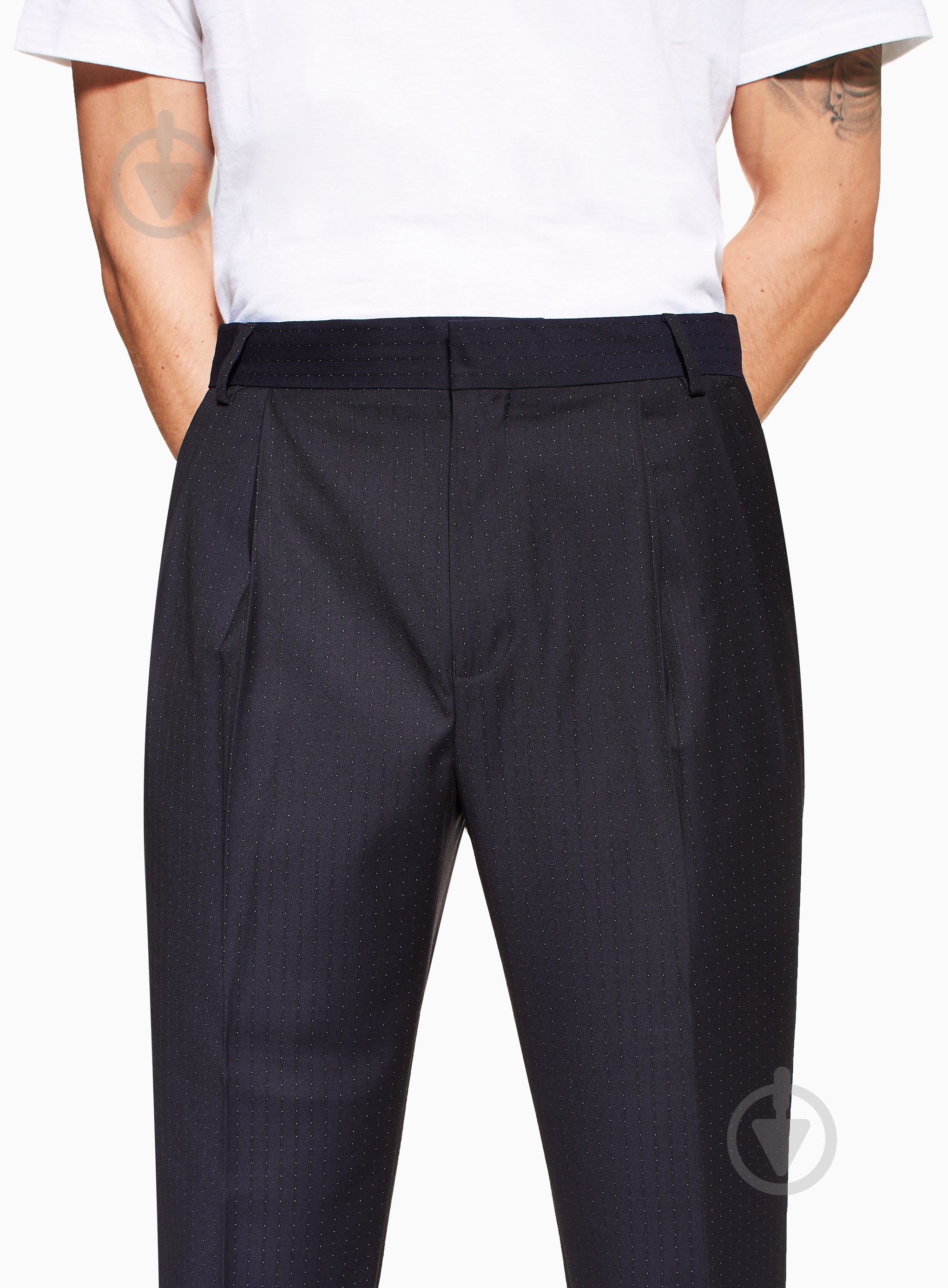 Брюки TopMan SUITS 87T17S-NAV 28R синий - фото 4