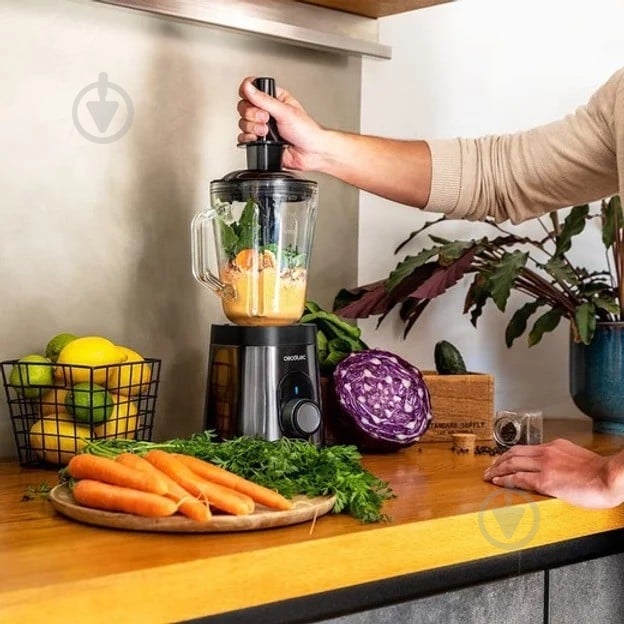 Блендер стационарный CECOTEC Power Black Titanium 1200 Inox (CCTC-04158) - фото 3