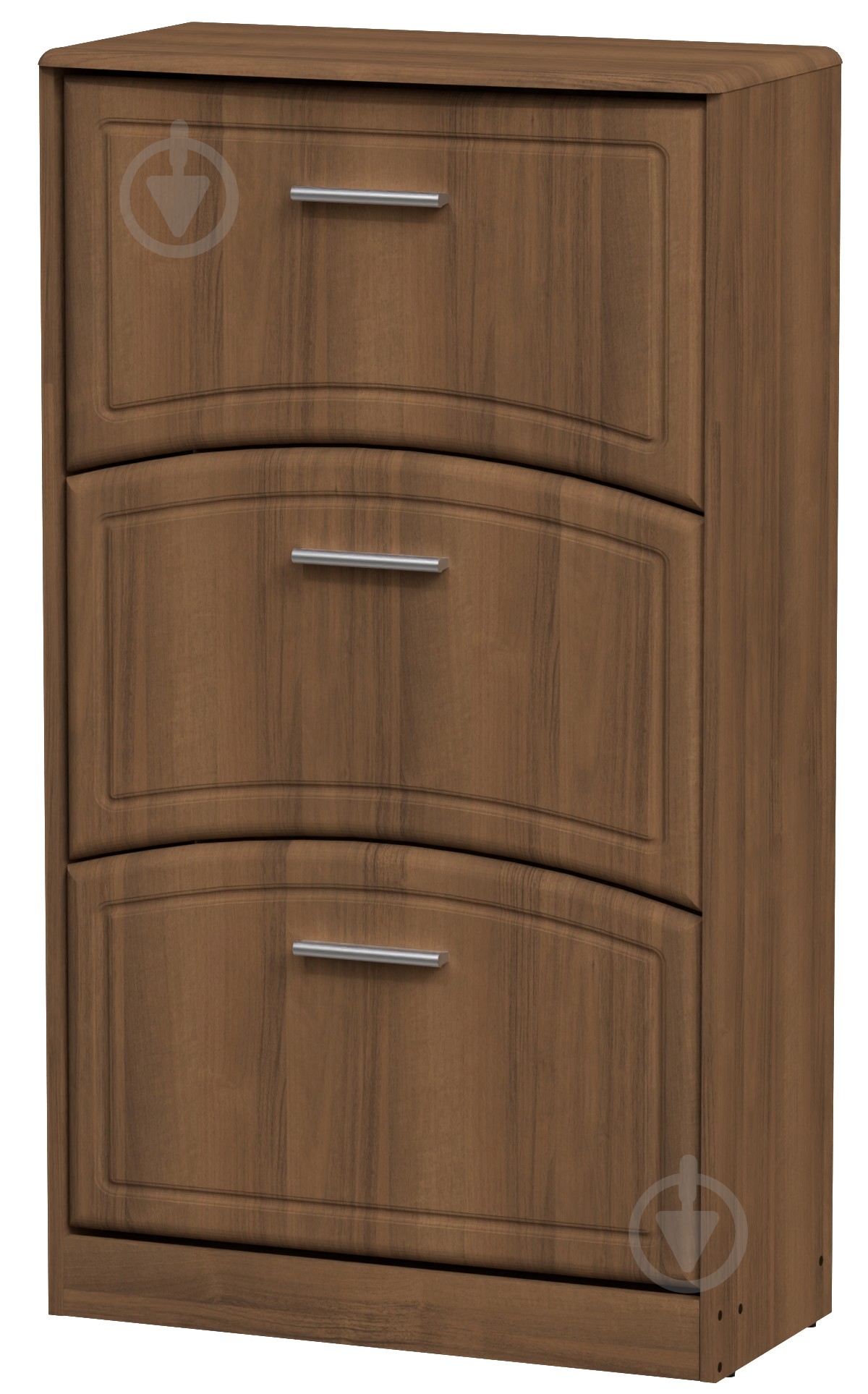 Тумба для взуття Компаніт МДФ ТО-3Б 700x320x1232 мм горіх - фото 1