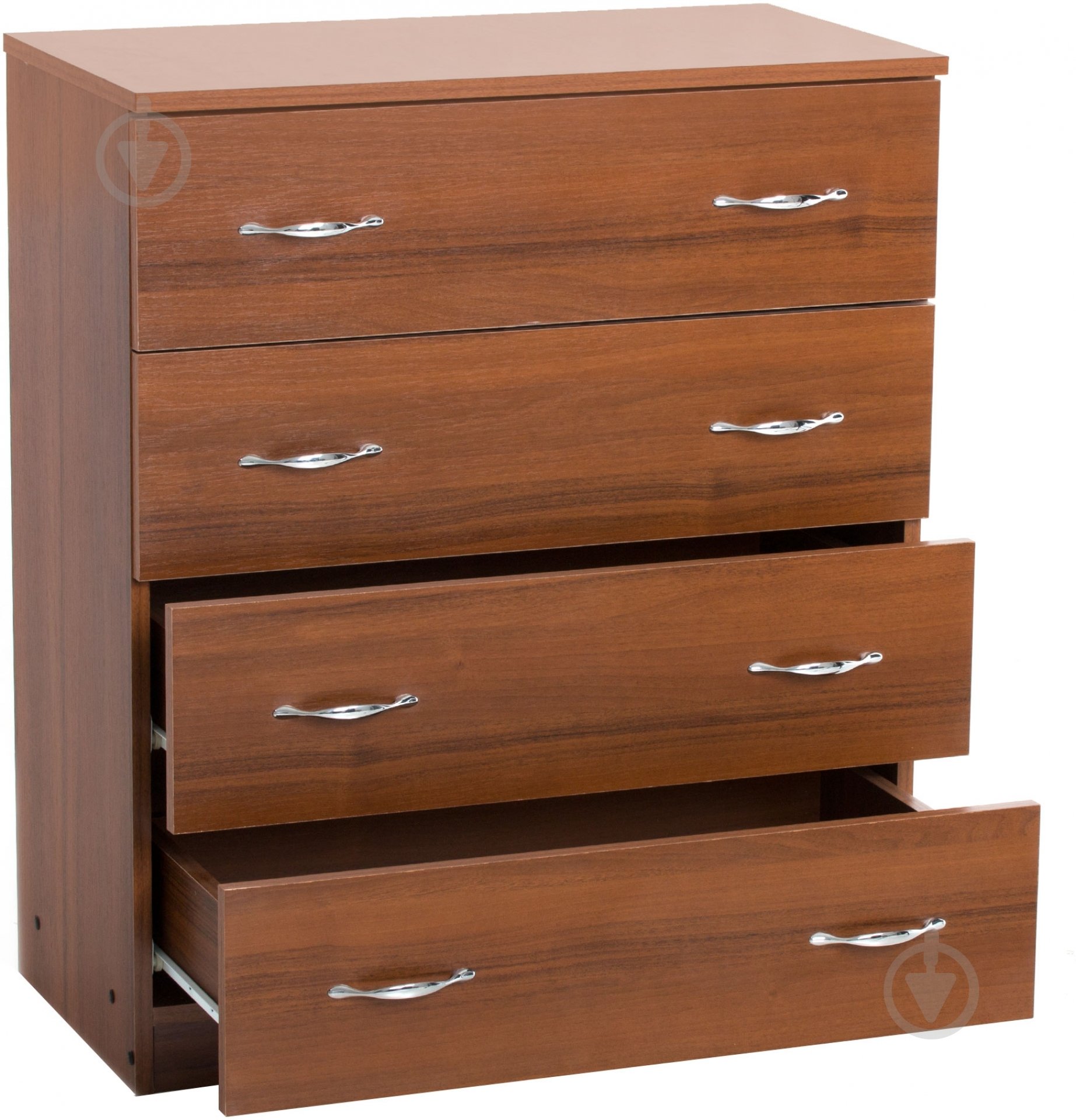 Комод Компанит 4Б орех - фото 2