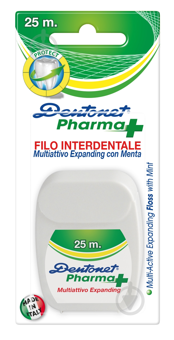 Зубная нить Dentonet Pharma Мультиактив 25 м - фото 2 Зубная нить Dentonet Pharma Мультиактив 25 м - фото 2