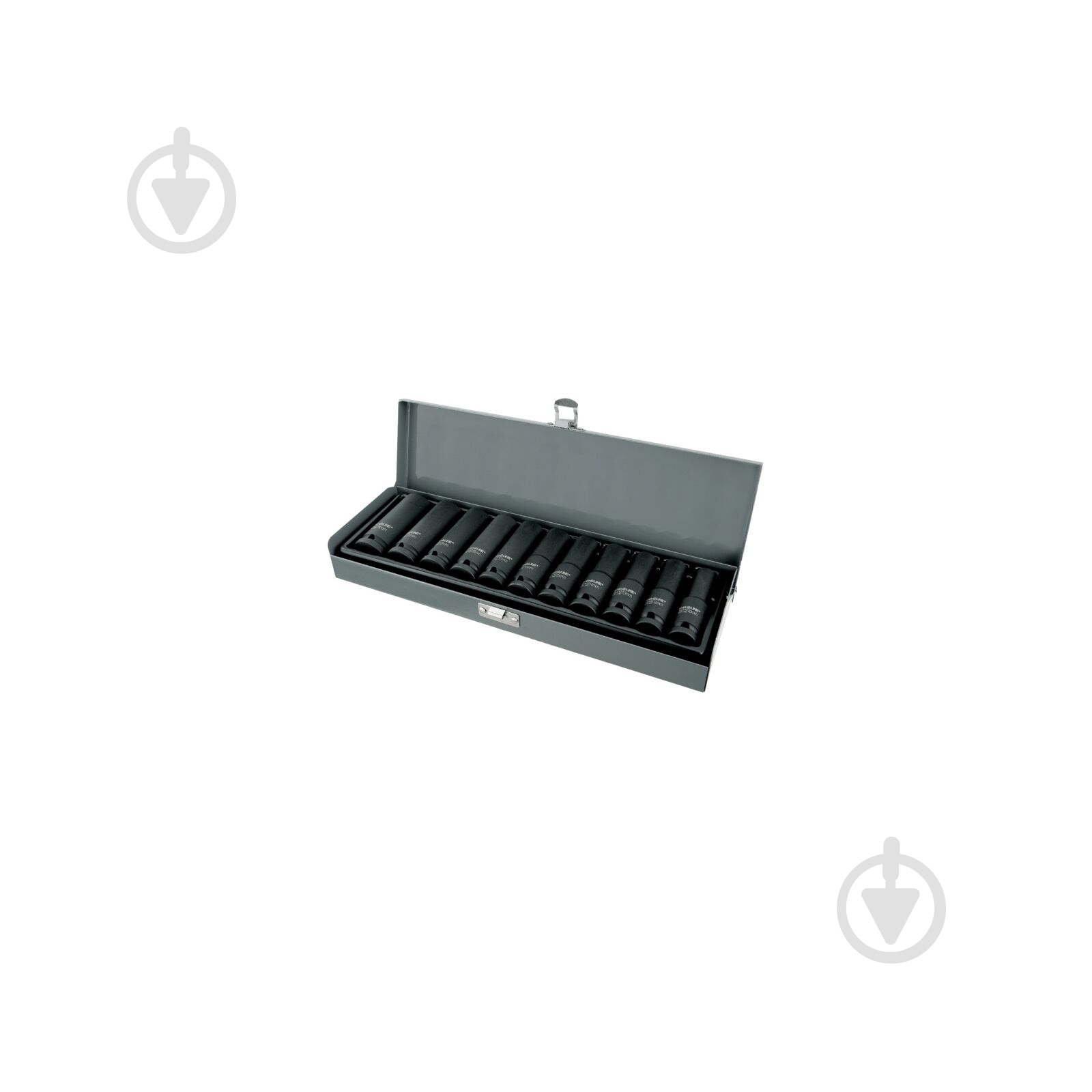 Набір головок Набір головок ударних подовжених Cr-Mo 1/2" (10-24 мм) PROLINE Proline 11 шт. 18494 - фото 1 Набір головок Набір головок ударних подовжених Cr-Mo 1/2" (10-24 мм) PROLINE Proline 11 шт. 18494 - фото 1