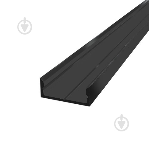 LED-профиль АЛЮПРО комплект ПАС-3152 Z306/AН черный + матовая линза - фото 1