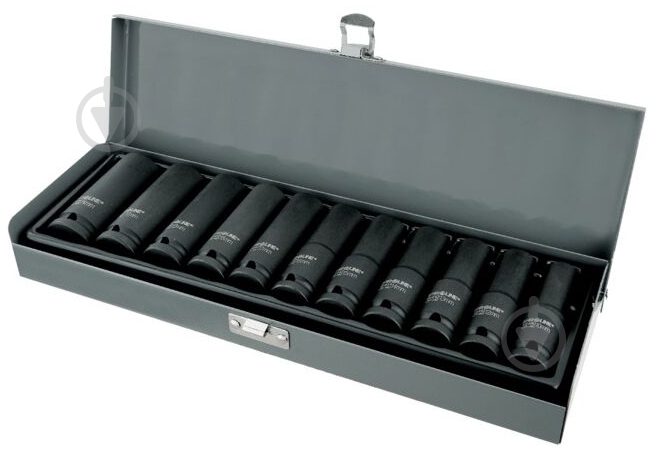 Набір головок Набір головок ударних подовжених Cr-Mo 1/2" (10-32 мм) PROLINE Proline 15 шт. 18495 - фото 1 Набір головок Набір головок ударних подовжених Cr-Mo 1/2" (10-32 мм) PROLINE Proline 15 шт. 18495 - фото 1