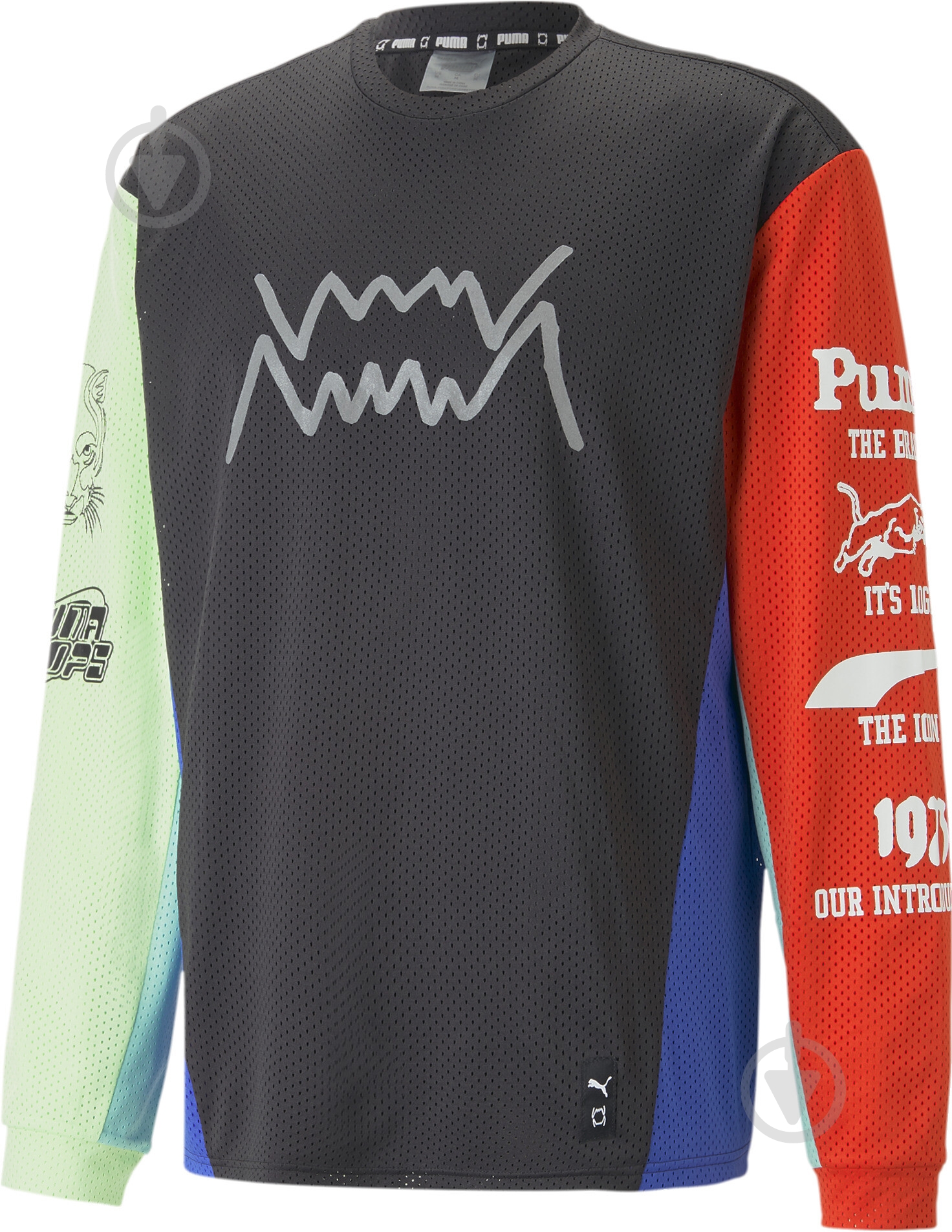 Свитшот Puma INSIDE CUT JERSEY 53853301 р. M черный - фото 1 Свитшот Puma INSIDE CUT JERSEY 53853301 р. M черный - фото 1