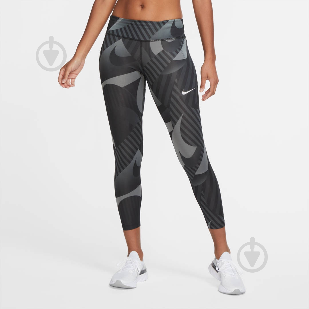 Тайтсы Nike CU3114-010 р. XS черный - фото 1