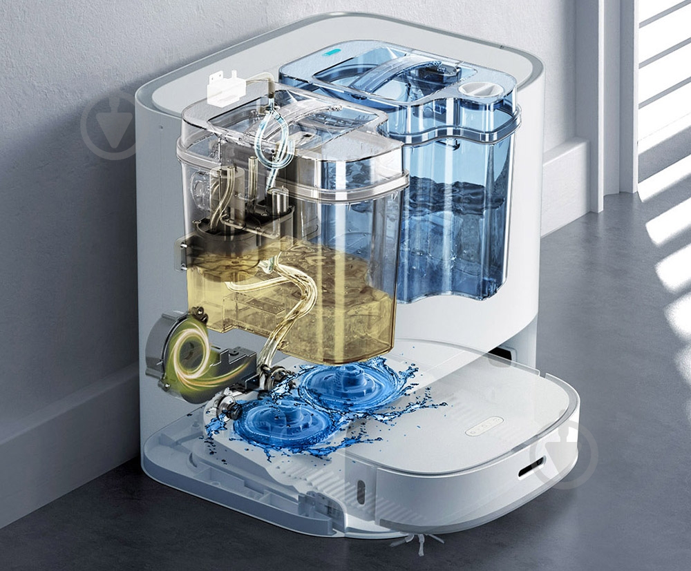 Робот-пылесос DREAME W10 Pro white - фото 23