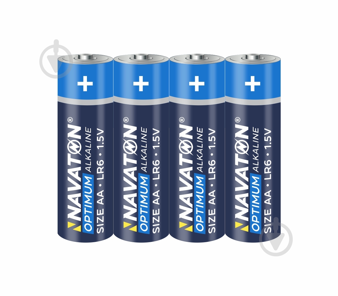Батарейка NAVATON 4AA-LR6-4S 4 шт. (LR6-4S) - фото 1
