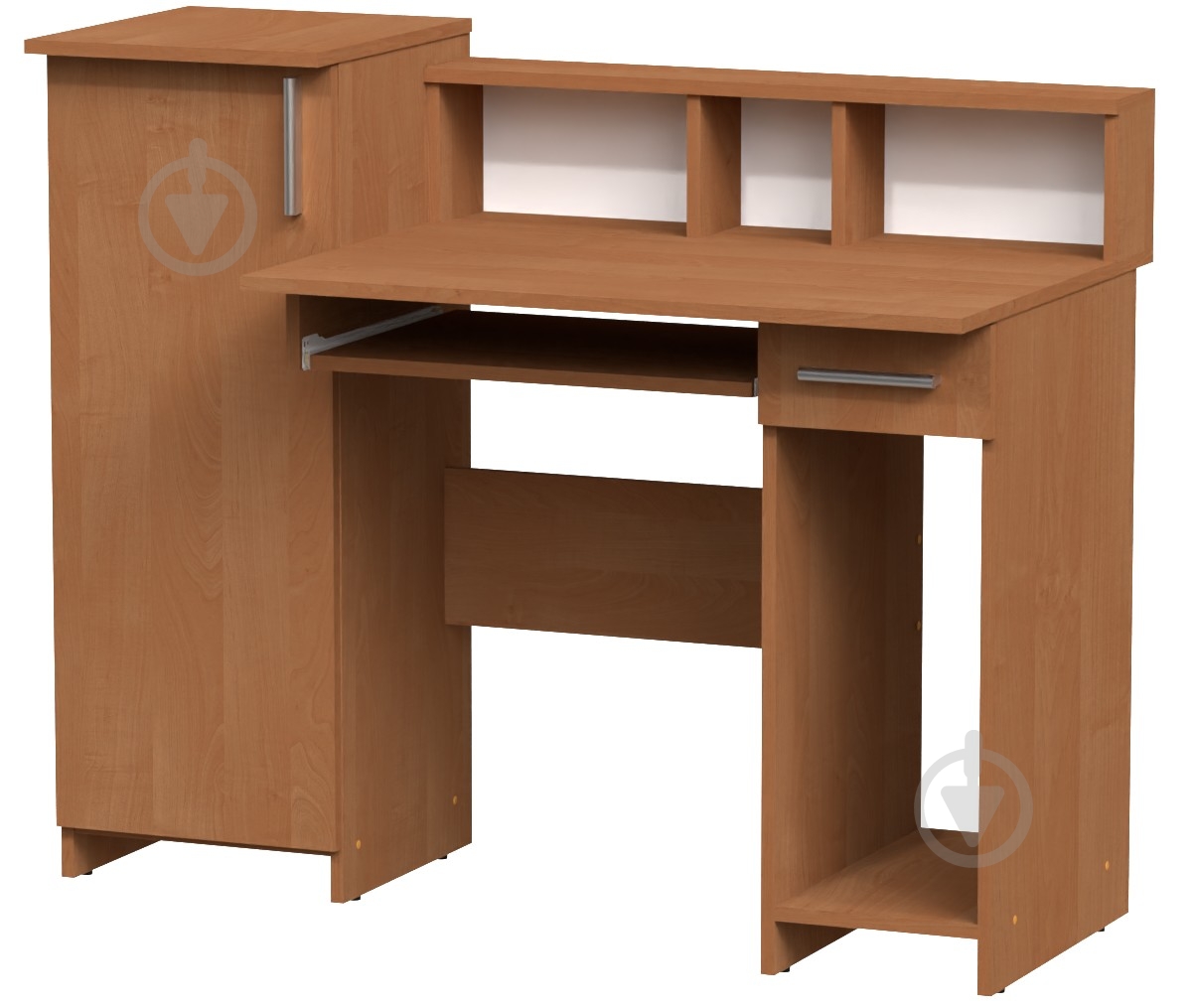 Стол компьютерный Компанит Пі-Пі-2 ольха - фото 1 Стол компьютерный Компанит Пі-Пі-2 ольха - фото 1