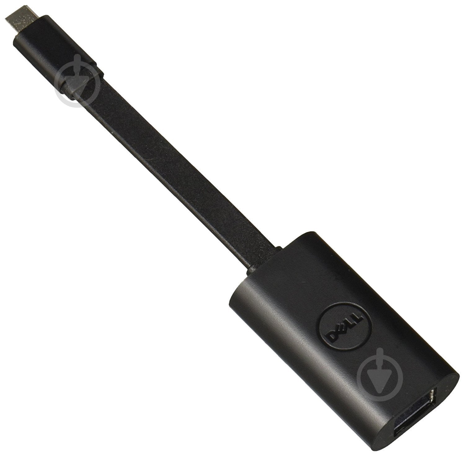 Переходник Dell USB Type-C – RJ45 черный (470-ABND) - фото 1