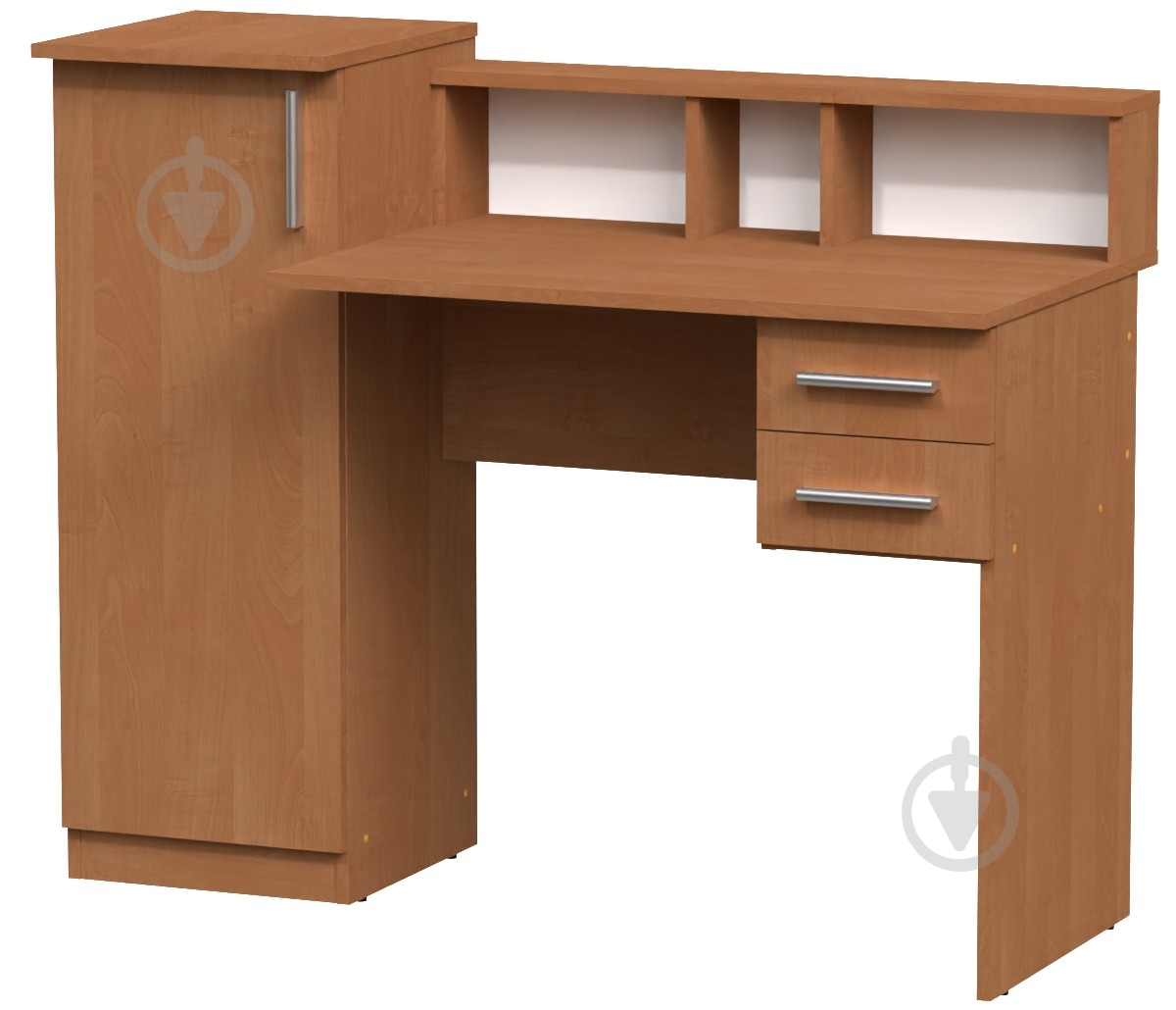 Стол Компанит компьютерный ПИ-ПИ-1 ольха - фото 1 Стол Компанит компьютерный ПИ-ПИ-1 ольха - фото 1