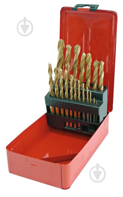 Набір свердел Mega 19 шт. 26719 - фото 1