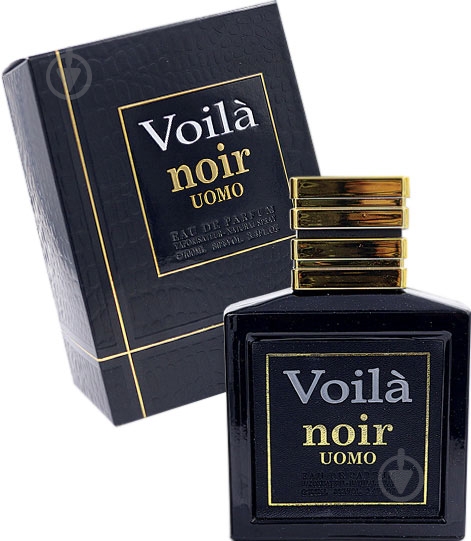 Туалетная вода VOILA Noir Uomo 100 мл - фото 1