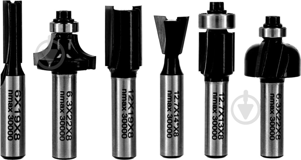 Набор фрез Proline 6 шт 93121 - фото 1 Набор фрез Proline 6 шт 93121 - фото 1