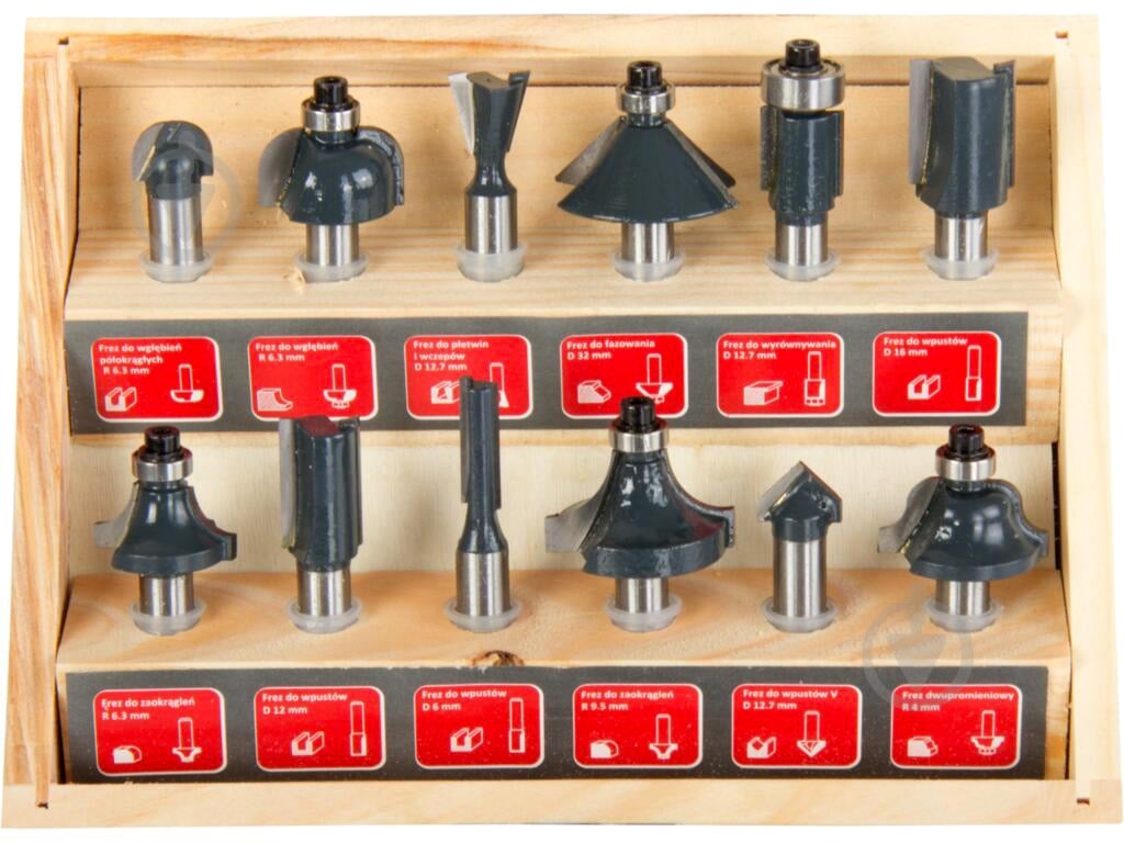 Набір фрез Proline 93122 - фото 1