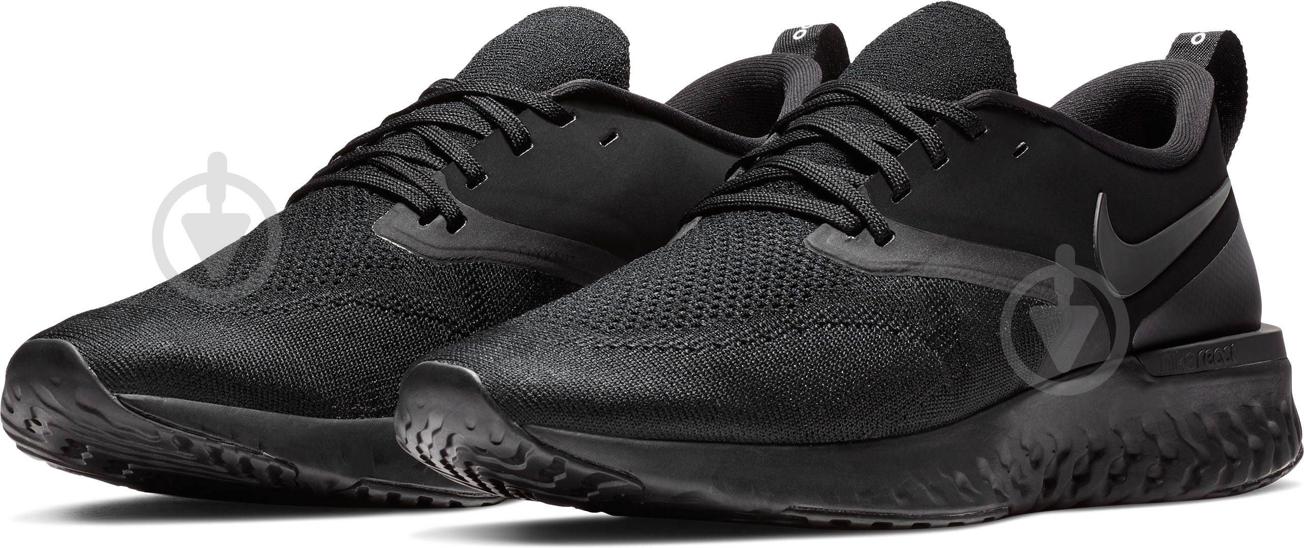 Кросівки чоловічі Nike ODYSSEY REACT 2 FLYKNIT AH1015-003 р.47,5 чорні - фото 1