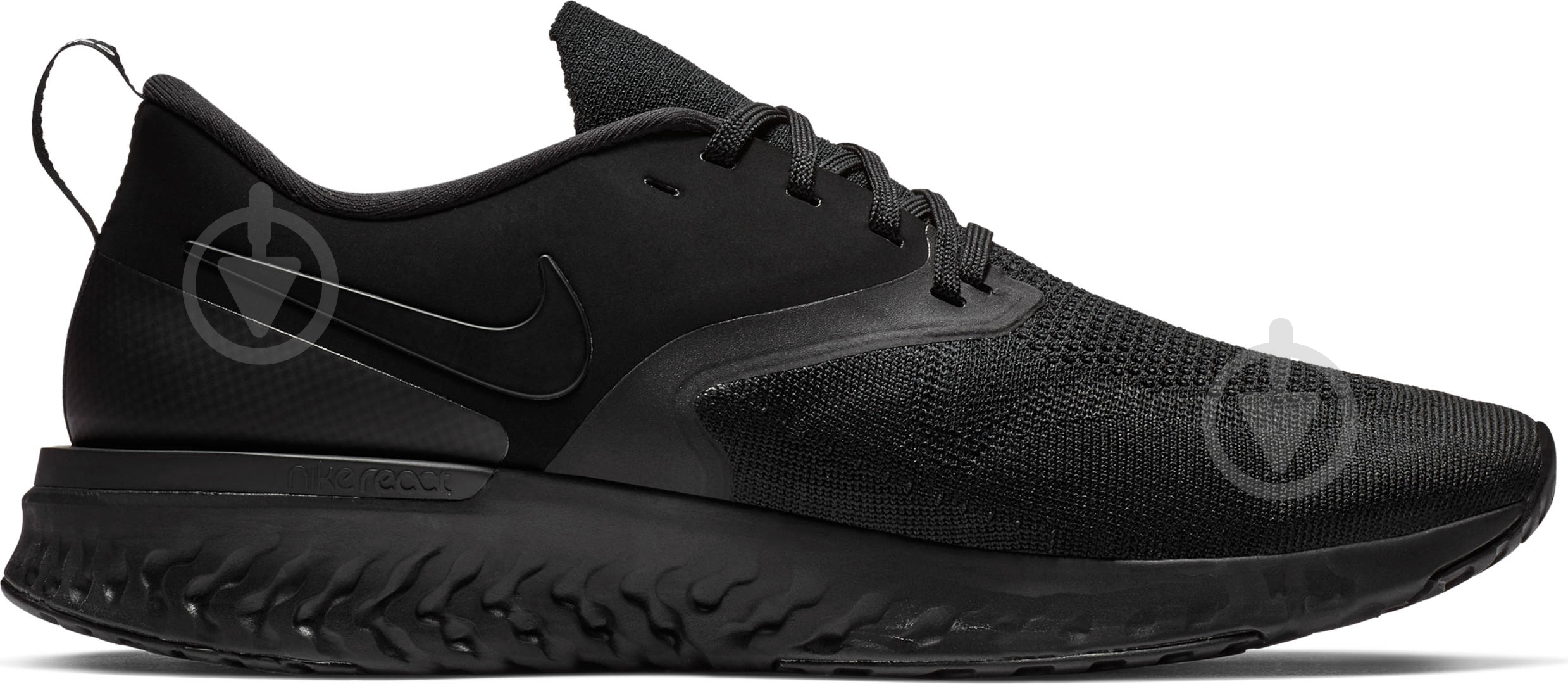 Кросівки чоловічі Nike ODYSSEY REACT 2 FLYKNIT AH1015-003 р.47,5 чорні - фото 3