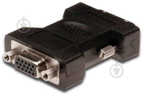 Адаптер Digitus DVI-I – VGA черный (DK-320504-000-S) - фото 1