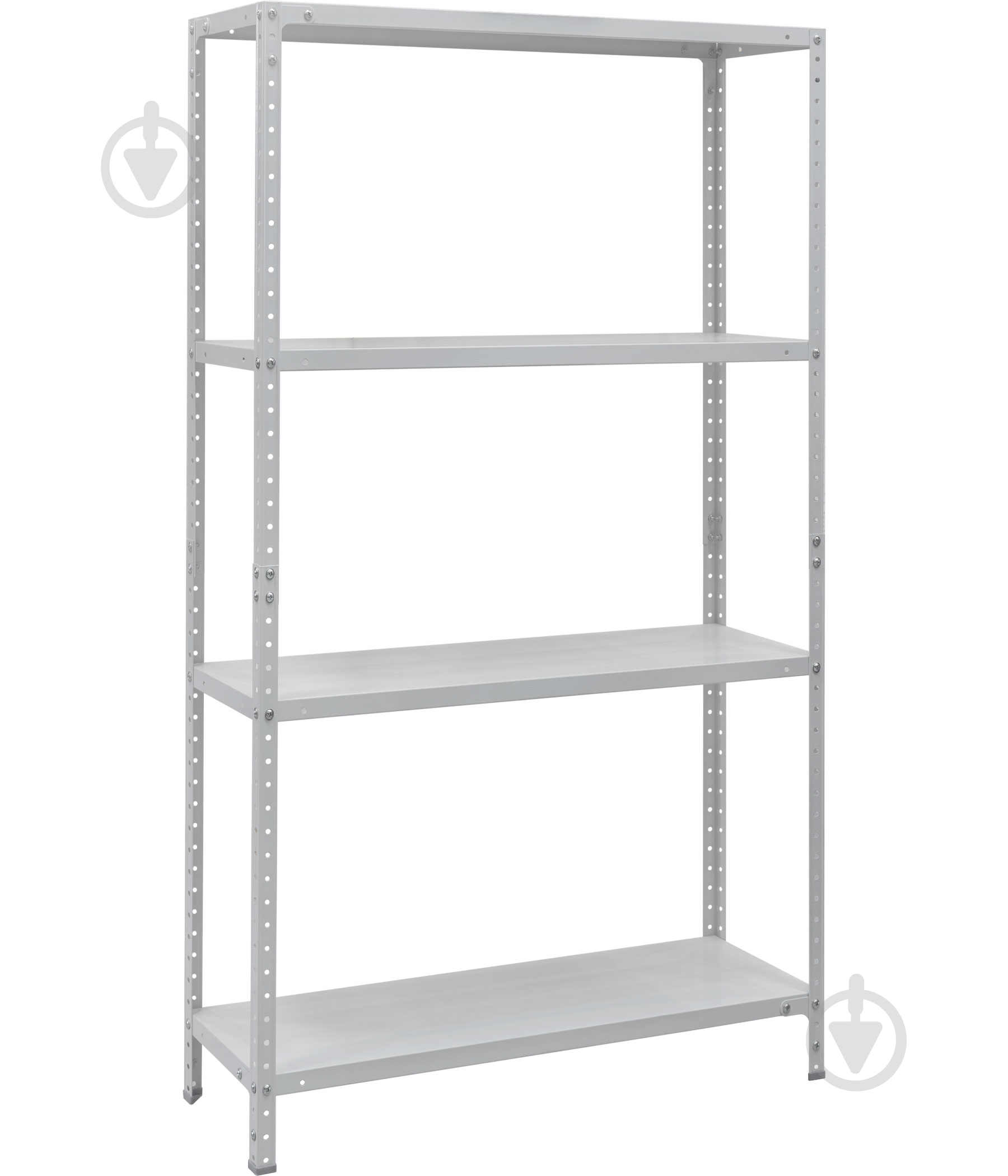 Стеллаж 1450x1000x400 мм УХЛ-Маш светлый серый металл полки 4 шт. крашенный - фото 1 Стеллаж 1450x1000x400 мм УХЛ-Маш светлый серый металл полки 4 шт. крашенный - фото 1
