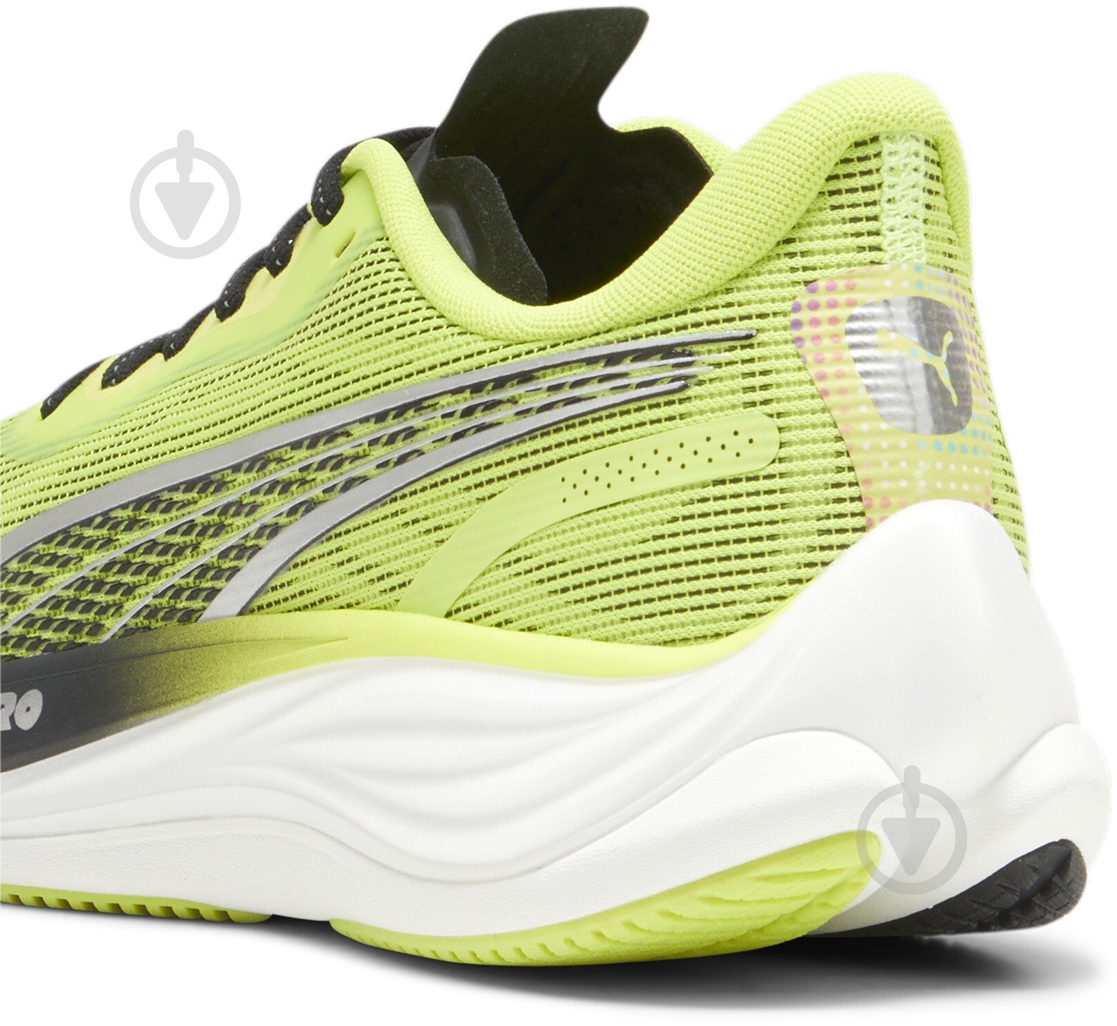 Кроссовки мужские Puma VELOCITY NITRO 3 PSYCHEDELIC RUSH 38008001 р.45 зеленые - фото 5