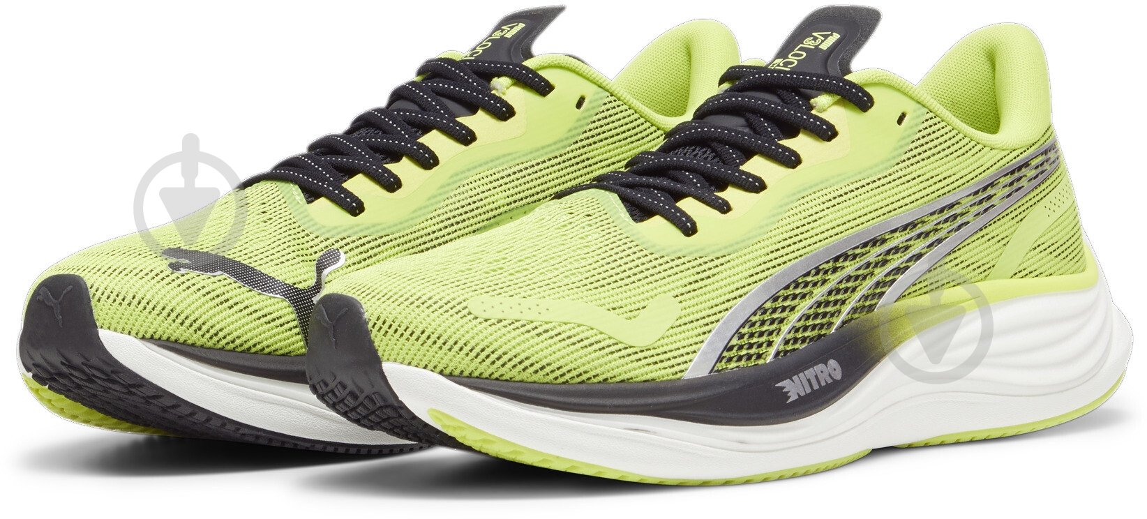 Кроссовки мужские Puma VELOCITY NITRO 3 PSYCHEDELIC RUSH 38008001 р.45 зеленые - фото 4