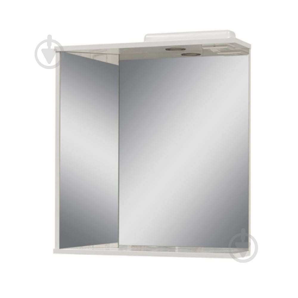 Зеркальный шкаф Сансервіс Грация-64 белая - фото 1