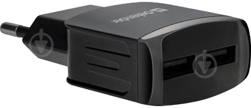 Сетевое зарядное устройство Defender UPA-22 черный 2xUSB 2.1А 83579 - фото 2