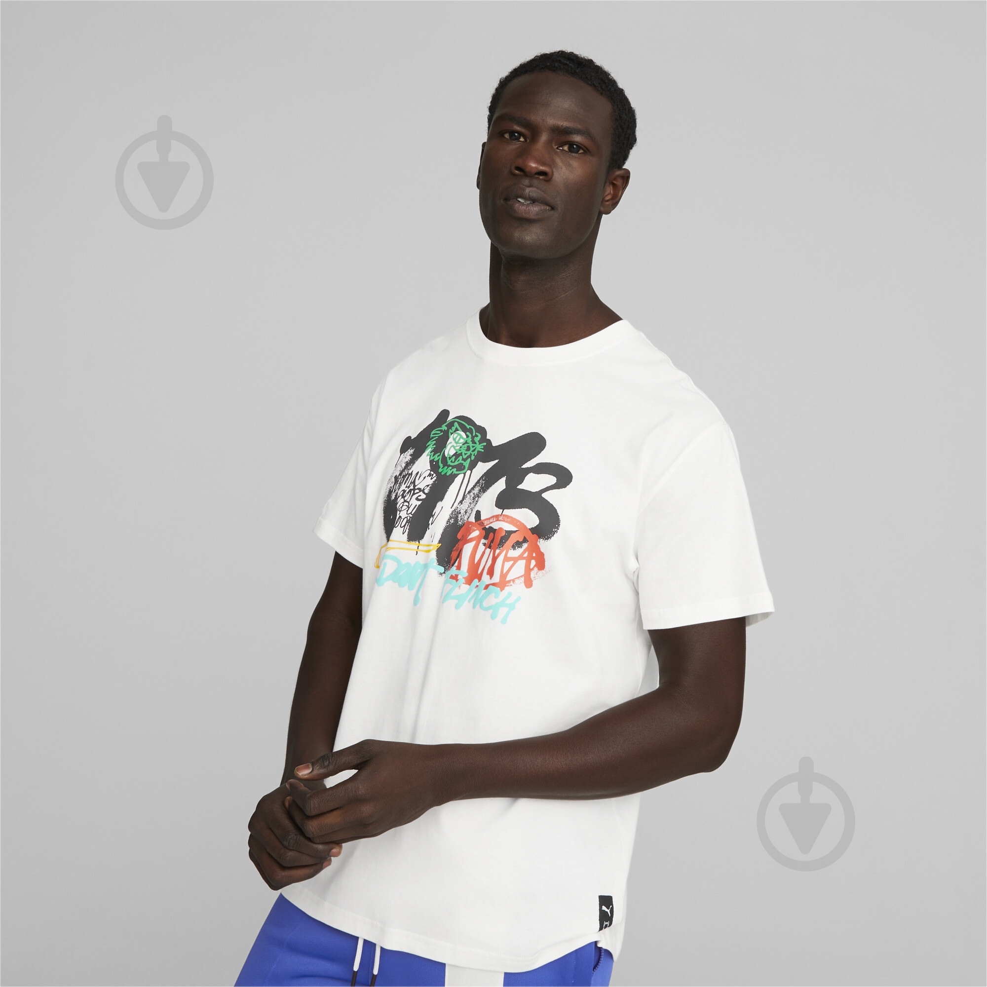 Футболка Puma SHOWCASE TEE 2 53923701 р.S білий - фото 3