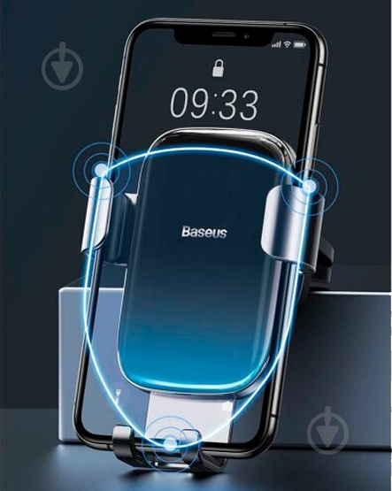 Держатель для смартфона Car Mount BASEUS Glaze Gravity красный - фото 8 Держатель для смартфона Car Mount BASEUS Glaze Gravity красный - фото 8